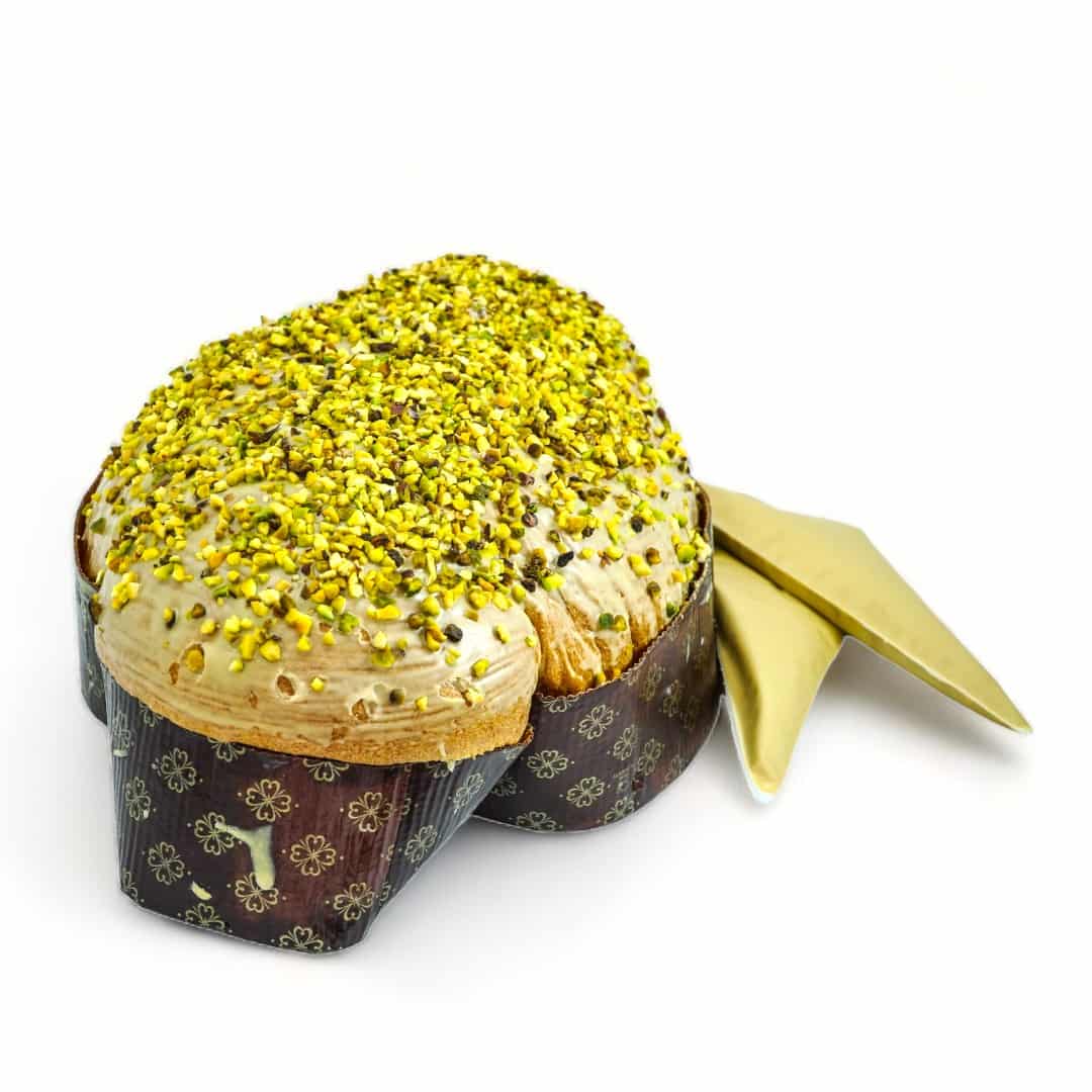 Colomba artigianale alla crema e cioccolato al Pistacchio - 1 Kg. - Salvatore Verdesca