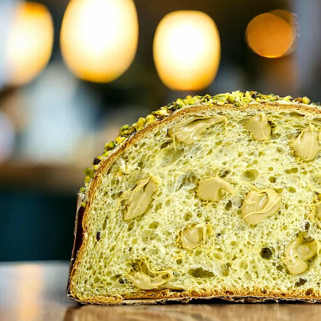 Colomba artigianale alla crema e cioccolato al Pistacchio - 1 Kg. - Salvatore Verdesca