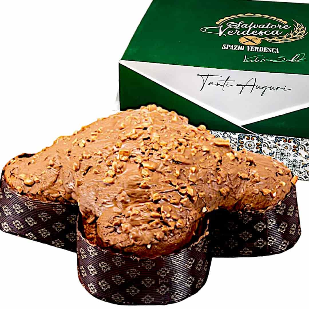 Colomba artigianale caramello e cioccolato 1 Kg - Salvatore Verdesca