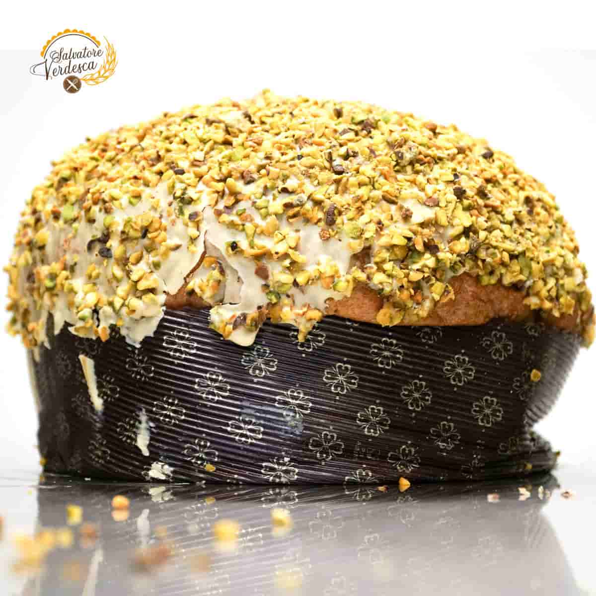 Panettone artigianale al Pistacchio - 1 Kg. - Salvatore Verdesca