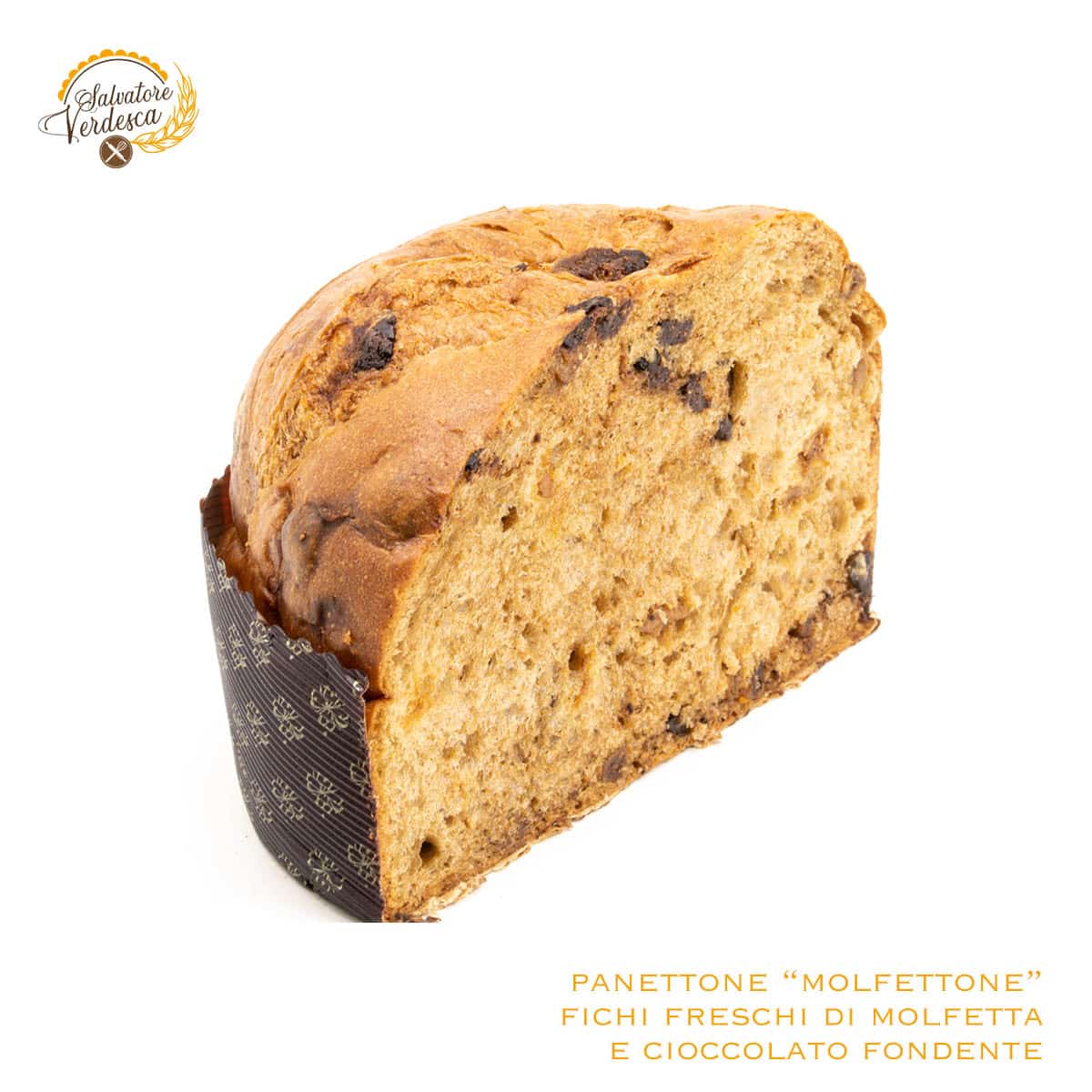 Panettone Molfettone (senza lattosio) - 1 KG. - Salvatore Verdesca