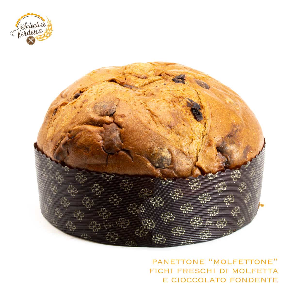 Panettone Molfettone (senza lattosio) - 1 KG. - Salvatore Verdesca