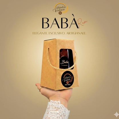 Babà artigianale al Rum in vasocottura (550 gr.)