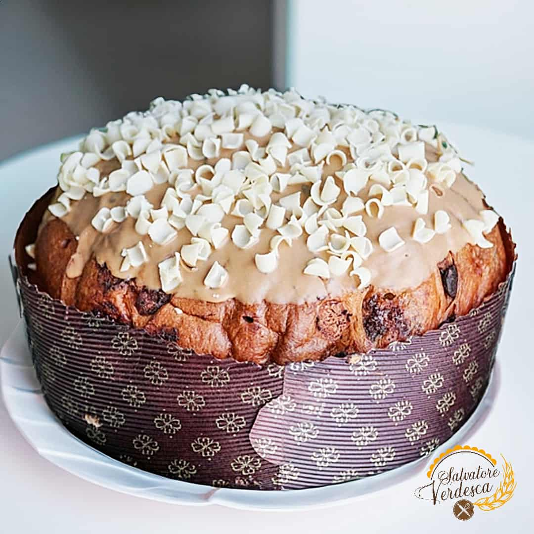 Panettone ai 4 cioccolati e rum - Salvatore Verdesca