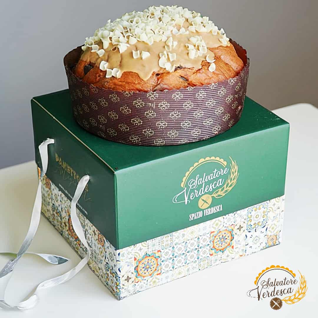 Panettone ai 4 cioccolati e rum - Salvatore Verdesca