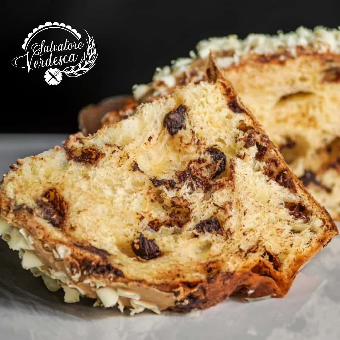 Panettone ai 4 cioccolati e rum - Salvatore Verdesca