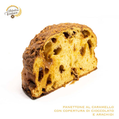 Panettone artigianale al Caramello - 1 KG. - Salvatore Verdesca