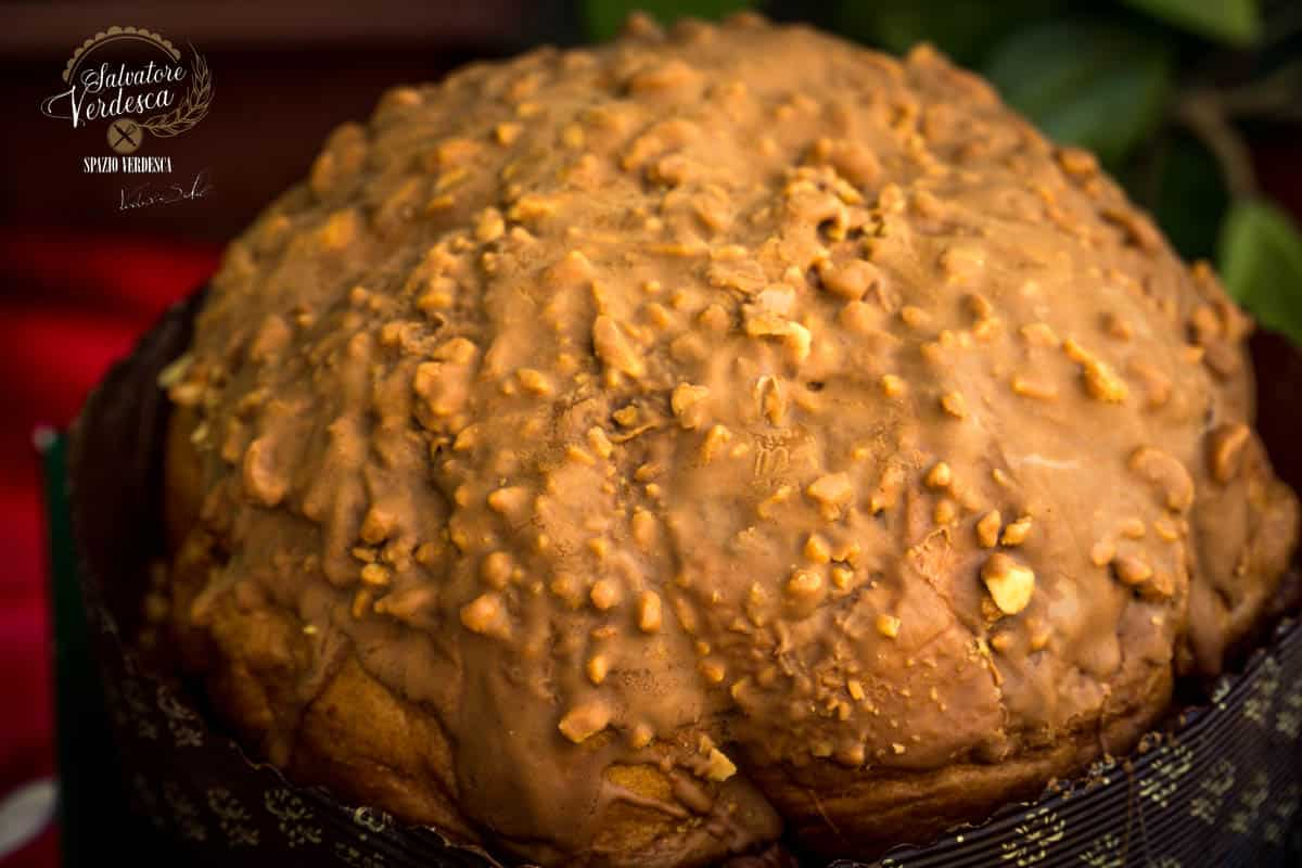 Panettone artigianale al Caramello - 1 KG. - Salvatore Verdesca