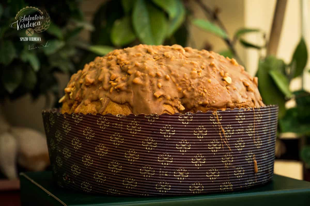 Panettone artigianale al Caramello - 1 KG. - Salvatore Verdesca