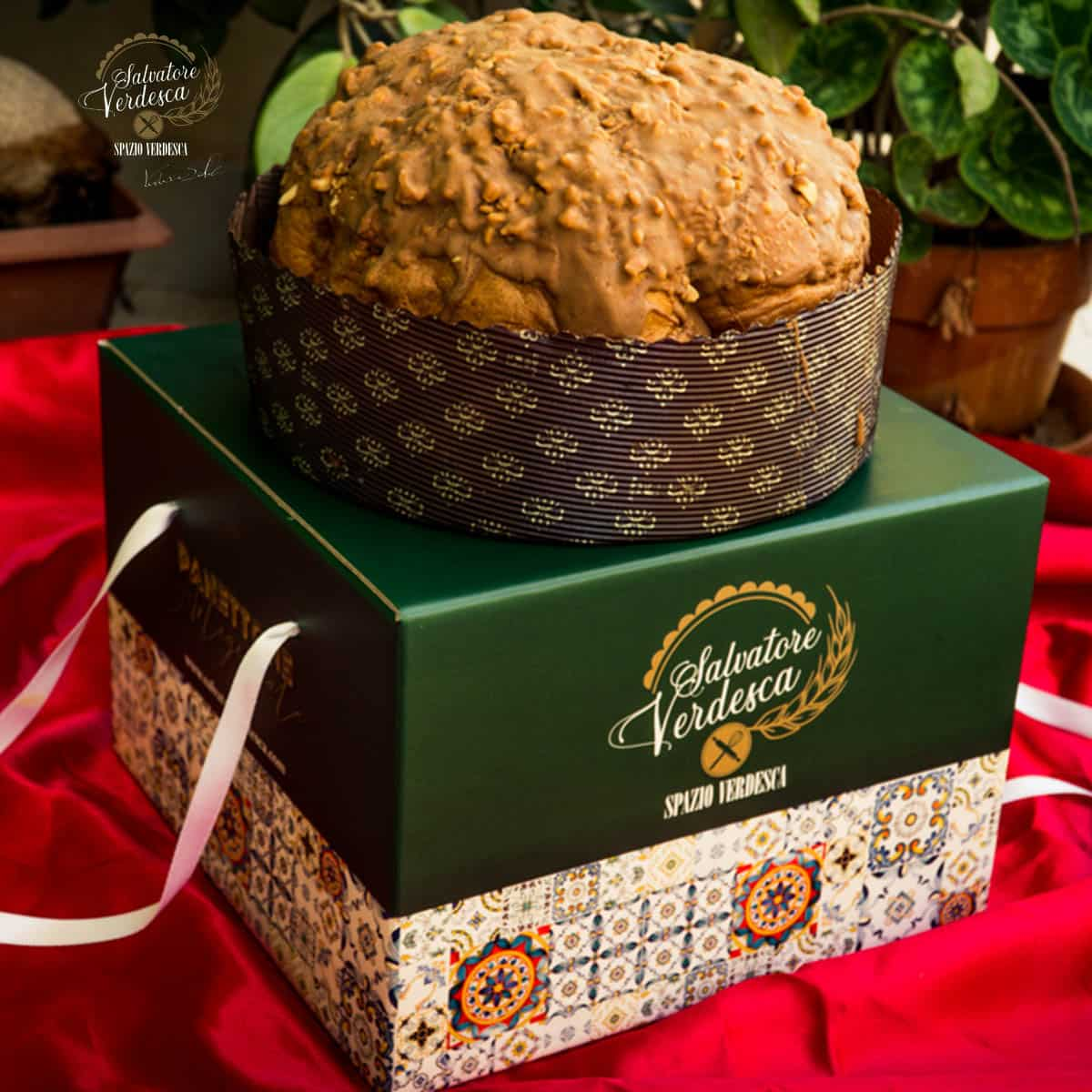 Panettone artigianale al Caramello - 1 KG. - Salvatore Verdesca