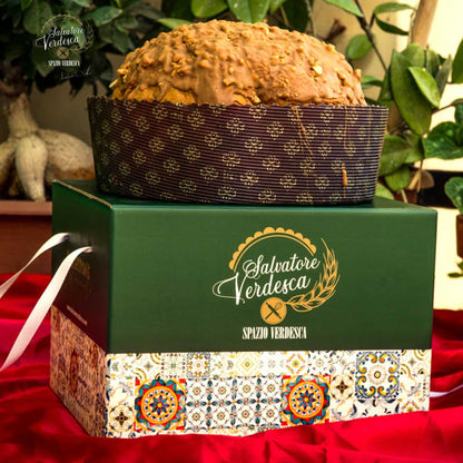 Panettone artigianale al Caramello - 1 KG. - Salvatore Verdesca