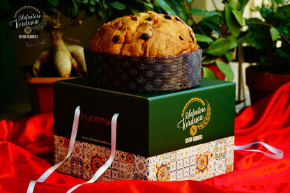 Panettone artigianale arancia e uvetta - 1 KG. - Salvatore Verdesca