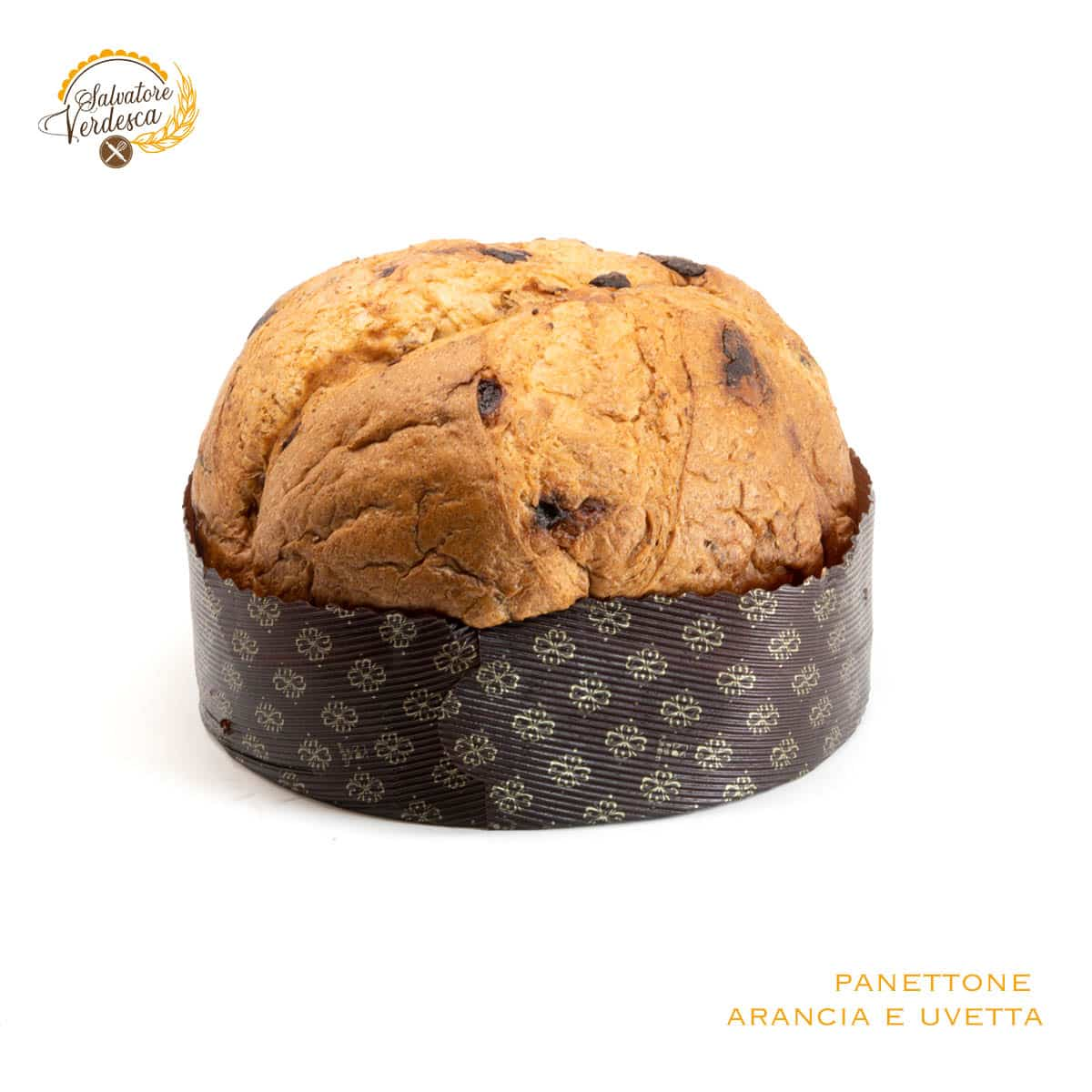 Panettone artigianale arancia e uvetta - 1 KG. - Salvatore Verdesca