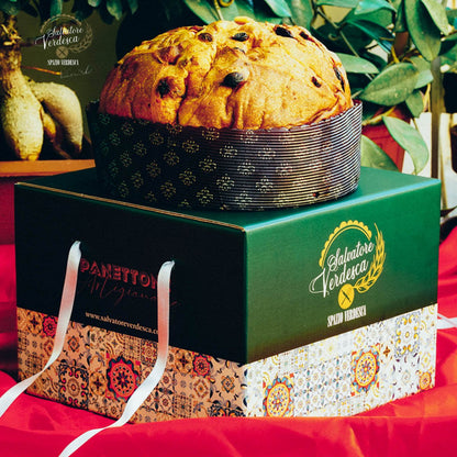 Panettone artigianale arancia e uvetta - 1 KG. - Salvatore Verdesca