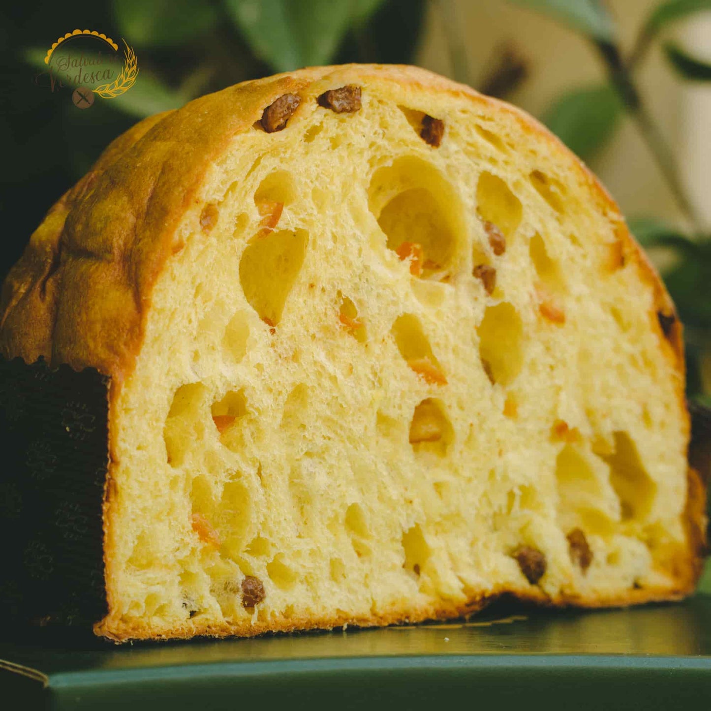 Panettone artigianale arancia e uvetta - 1 KG. - Salvatore Verdesca