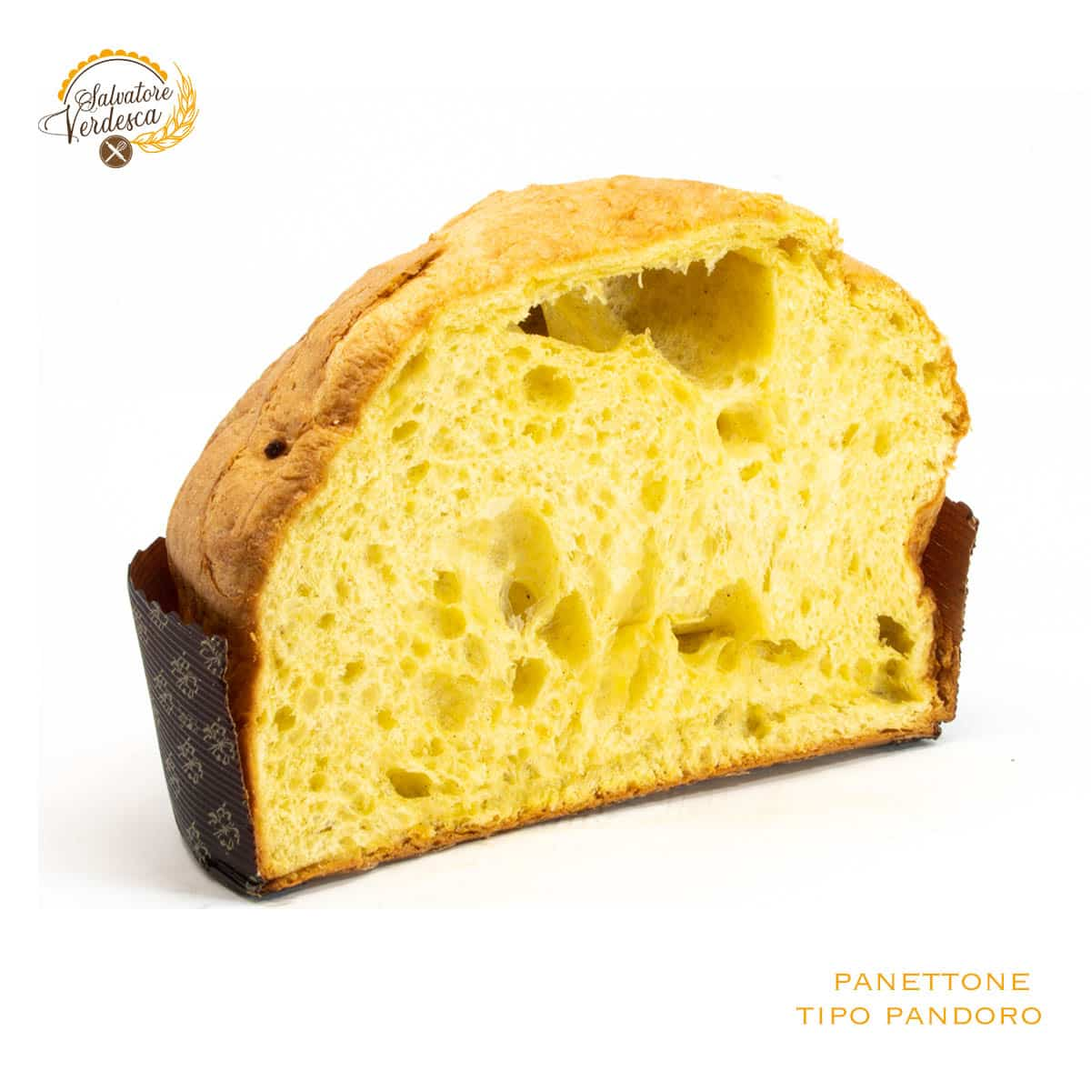 Panettone artigianale tipo Pandoro - 1 KG. - Salvatore Verdesca