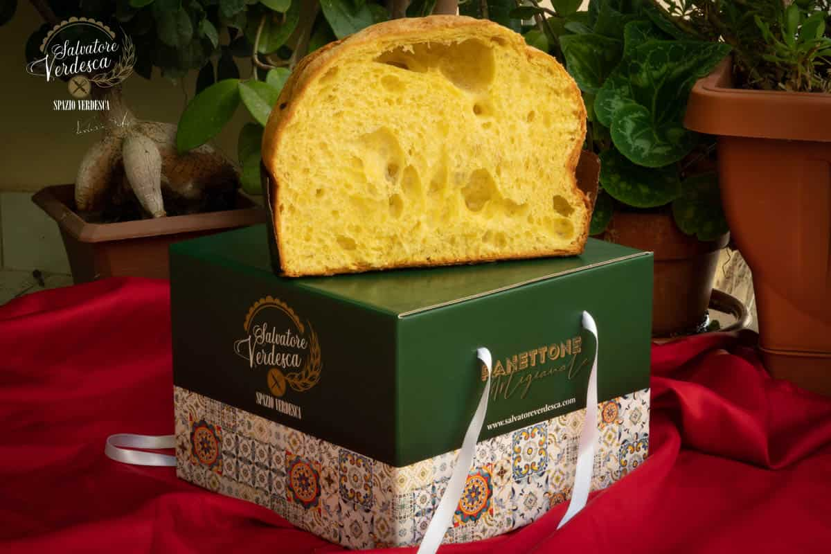 Panettone artigianale tipo Pandoro - 1 KG. - Salvatore Verdesca